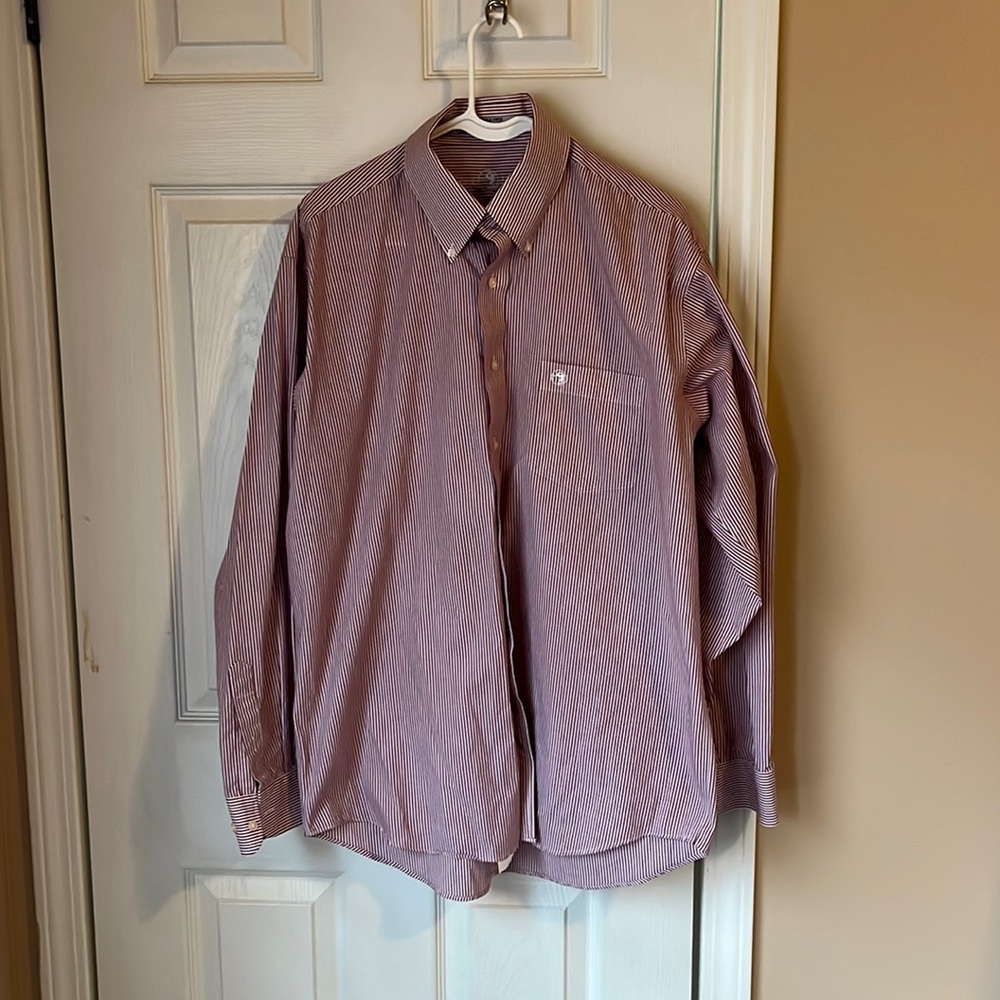 Duck Head Long Sleeve Striped Button Down